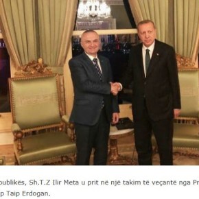 Ο πρόεδρος της Αλβανίας σε ‘ειδική σύσκεψη’ με τον Τούρκο&nbsp;πρόεδρο
