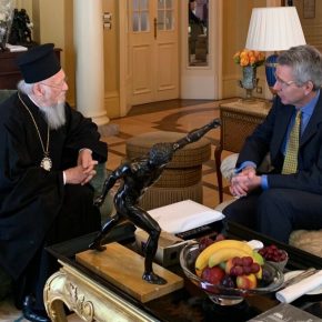 Τα είπε με Γαβρόγλου και Πάιατ ο Οικουμενικός Πατριάρχης&nbsp;Βαρθολομαίος