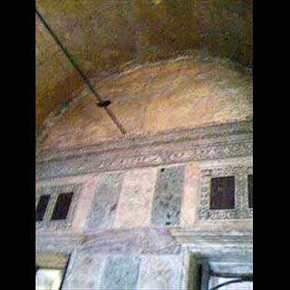 Βίντεο μέ σταυρούς που εμφανίζονται σε διάφορα σημεία της εκκλησίας της Αγίας&nbsp;Σοφίας