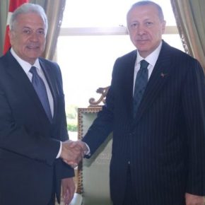 Μήνυμα στον… Κυριάκο το φιλικό κλίμα στη συνάντηση Ερντογάν-Αβραμόπουλου;