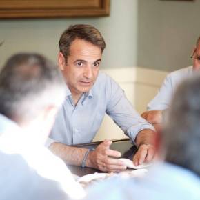 Μητσοτάκης για προσφυγικό: Άμεση προτεραιότητα η αποσυμφόρηση των&nbsp;νησιών