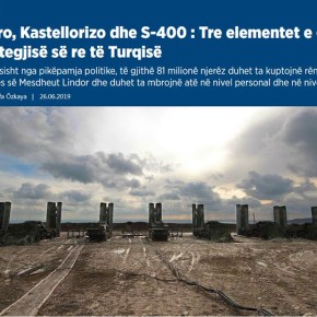 Κύπρος, Καστελλόριζο και S-400: Τρία στοιχεία της νέας μεγάλης στρατηγικής της&nbsp;Τουρκίας