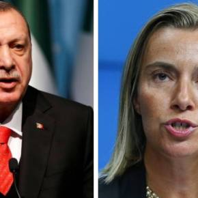 Ερντογάν: «Κανείς δεν μπορεί να μας εμποδίσει» – Μογκερίνι: «Σταματήστε τώρα, θα υπάρξουν&nbsp;συνέπειες»