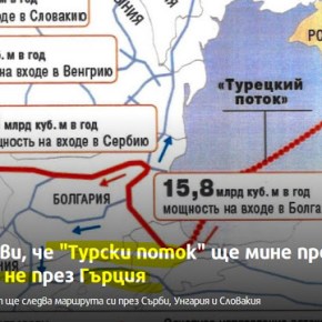 Η Μόσχα ανακοίνωσε ότι ο «Turkish Stream» θα περνά από τη Βουλγαρία και όχι από την&nbsp;Ελλάδα