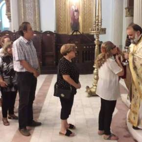 Δεκαπενταύγουστος στο Κάιρο: Η πρώτη Θεία Λειτουργία στον Ι.Ν Αγ. Κωνσταντίνου και Ελένης&nbsp;(pics)