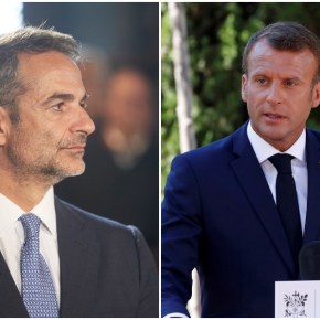 Αύριο η συνάντηση Κ.Μητσοτάκη με Ε.Μακρόν: Ελληνοτουρκικά και επενδύσεις στο&nbsp;τραπέζι