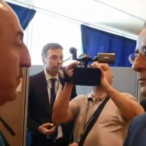 Τσαβούσογλου: Αρνήθηκε χειραψία στον Χριστοδουλίδη μετά από «ντιμπέιτ» [vid] 2019/09/24 –&nbsp;11:14