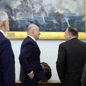 Έξαλλοι οι Τούρκοι: «Ο Πομπέο χαμογελά με το «Αβέρωφ» να βυθίζει τον τουρκικό στόλο» – Δείτε&nbsp;εικόνες