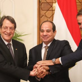Καταδίκη της τουρκικής προκλητικότητας στην τριμερή Ελλάδας, Αιγύπτου και&nbsp;Κύπρου
