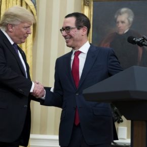 Μνούτσιν: Ο πρόεδρος Τραμπ μου έδωσε εντολή να «κατεβάσω τα ρολά» της τουρκικής&nbsp;οικονομίας