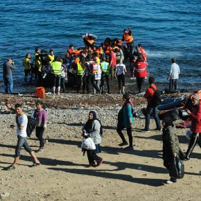 «Απόβαση» μεταναστών στη&nbsp;Μυτιλήνη