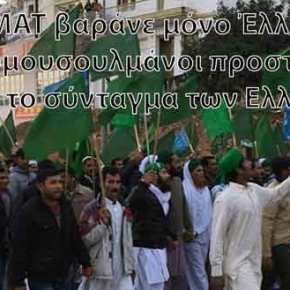 Σέρρες: Οι μουσουλμάνοι έποικοι διαδηλώνουν κατά των Ελλήνων κατοίκων της περιοχής&nbsp;(φώτο)