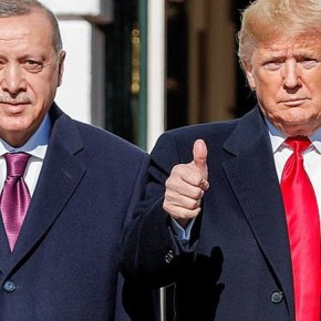 Ο Ντόναλντ Τραμπ υποδέχθηκε τον&nbsp;Ερντογάν