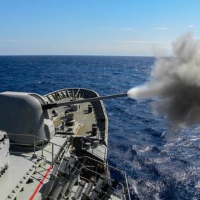 Μεγάλο επίτευγμα για την ελληνική αμυντική βιομηχανία: Το πρώτο μη επανδρωμένο ταχύπλοο είναι&nbsp;γεγονός!