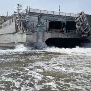 Οι ΗΠΑ «μετακομίζουν» Αλεξανδρούπολη: To USNS Carson City έριξε άγκυρα στο&nbsp;λιμάνι