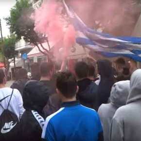 Πορεία μαθητών κατά των παράτυπων μεταναστών στα Γιαννιτσά&nbsp;(vid)