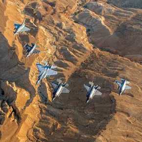 «Έγραψαν» ιστορία τα Ελληνικά «φτερά»: Το Ισραήλ παρέδωσε στα «γεράκια» της ΠΑ την ηγεσία των σχηματισμών στη «Blue&nbsp;Flag»