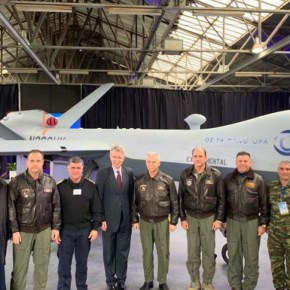 Στην Ελλάδα το πρώτο μη επανδρωμένο αεροσκάφος της Πολεμικής Αεροπορίας (φωτό)&nbsp;.