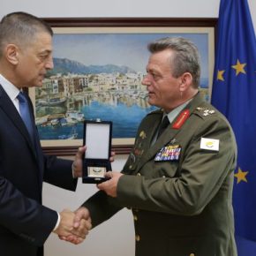 ΥΦΕΘΑ Στεφανής σε Κύπρο με ΥΠΑΜ και Α/ΓΕΕΦ… από κοντά και ο&nbsp;Οικονόμου