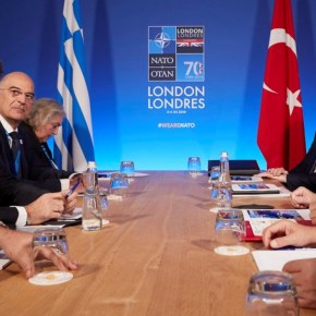 ΝΑΤΟ: Oλοκληρώθηκε η συνάντηση Μητσοτάκη – Ερντογάν – διήρκεσε 1.30 ώρα&nbsp;.