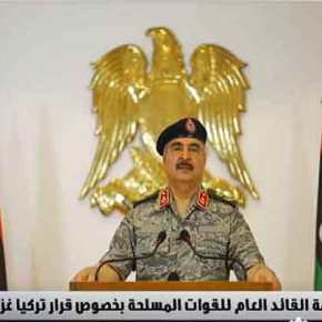 Tζιχάντ και γενική κινητοποίηση κατά της εισβολής Τουρκίας στη Λιβύη κήρυξε ο&nbsp;Χαφτάρ