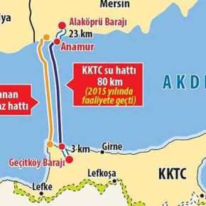 Εξερράγη το «Έργο του Αιώνα»: «Kάζο» για την Άγκυρα – Τρύπησε ο αγωγός που συνδέει την Τουρκία με τα&nbsp;κατεχόμενα