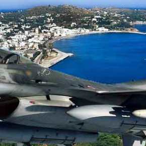 Πρωτοφανής πρόκληση της Τουρκίας – Μαχητικό πέταξε πάνω από τη ναυτική βάση της&nbsp;Λέρου!