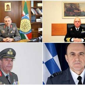 Αυτή είναι η νέα ηγεσία των Ενόπλων Δυνάμεων – Τα βιογραφικά των νέων&nbsp;αρχηγών