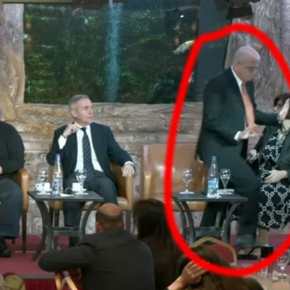 Χαμός στη Σπάρτη! Τα «βρόντηξε» και έφυγε ο πρέσβης του Ισραήλ στην ομιλία για τις Ελληνο-Τουρκικές Σχέσεις&nbsp;(ΒΙΝΤΕΟ)