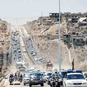 Τουρκικά στρατέυματα, που “δεν θα αποχωρούσαν ποτέ”, φεύγουν από το Χαλέπι-Ιντλίμπ με την ουρά στα σκέλια, τη συνοδεία&nbsp;Ρώσων