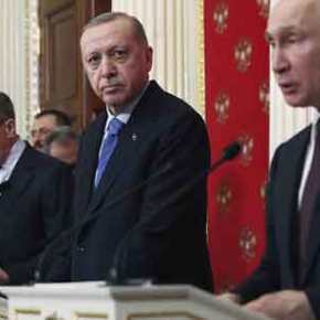 Βίντεο: Ο Β.Πούτιν αφήνει τον Ρ.Τ.Ερντογάν να περιμένει όρθιος σαν… κλητήρας μέχρι να τον&nbsp;δεχτεί