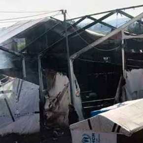 Με καταδρομικές επιθέσεις έκαψαν το Hot Spot της Χίου- Ανοιχτή επιστολή από τους&nbsp;αστυνομικούς