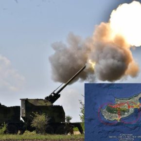 NORA-B52 με βεληνεκές 40km! – “Κλείδωμα” των κυπριακών ακτών από τουρκική απόβαση (εικόνες –&nbsp;χάρτης)