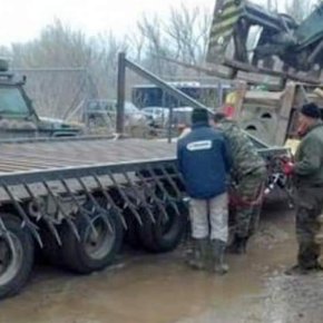 Νέες εργασίες ενίσχυσης της συνοριακής γραμμής στον Έβρο&nbsp;(ΦΩΤΟ)