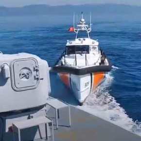 Μυτιλήνη: Απόπειρα προώθησης λέμβου με μετανάστες από τουρκικές&nbsp;ακταιωρούς