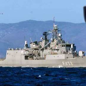 Ελληνογαλλικό «μέτωπο» κατά Τουρκίας: Απέπλευσε η Φ/Γ »ΥΔΡΑ» για την επιχείρηση&nbsp;»ΕΙΡΗΝΗ»