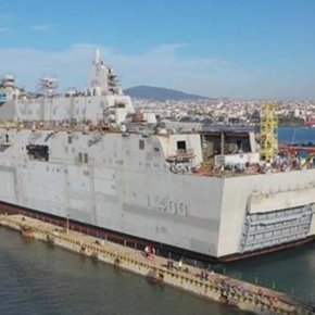 Με το βλέμμα στην ΑΟΖ η Άγκυρα – Βγάζει το TCG Anadolu νωρίτερα στο Αιγαίο.Ελικόπτερα και drones με πυραύλους στον εξοπλισμό&nbsp;του
