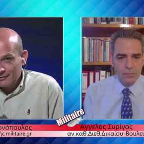 “Η Τουρκία έτοιμη να δαγκώσει…Η “φινλανδοποίηση της περιοχής έχει ήδη γίνει”! Ο Άγγελος Συρίγος μιλά με&nbsp;ρεαλισμό