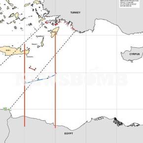 ΑΟΖ Ελλάδας – Αιγύπτου: Αυτός είναι ο χάρτης της συμφωνίας -Έτσι ακυρώνεται το τουρκολιβυκό&nbsp;μνημόνιο