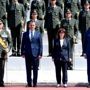 ΠτΔ Σακελλαροπούλου από την Κύπρο: «Κατ΄αρχήν θετικό βήμα η αποχώρηση του Oruc Reis» – Κουβέντα όμως για το&nbsp;Γιαβούζ!