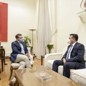 Αθήνα: Ο Ζάεφ συναντήθηκε και με τον Αλέξη Τσίπρα – τι είπαν&nbsp;(βίντεο)