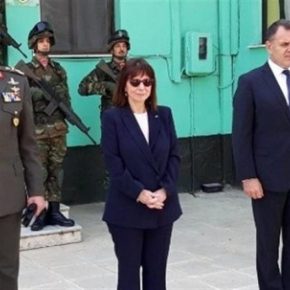 Στο Καστελλόριζο η ΠτΔ Κατερίνα&nbsp;Σακελλαροπούλου