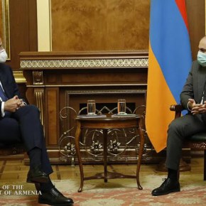 Πρωθυπουργός Αρμενίας- Έλληνας ΥΠΕΞ: Υπογράμμισαν το απαράδεκτο της επεκτατικής πολιτικής της&nbsp;Τουρκίας