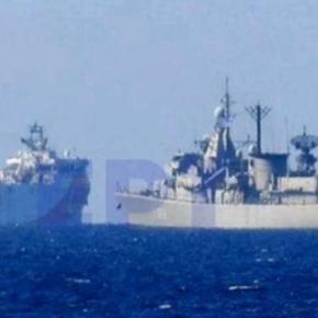 Εικόνα-ντοκουμέντο: Ελληνική φρεγάτα »εγκλώβισε» το Oruc&nbsp;Reis