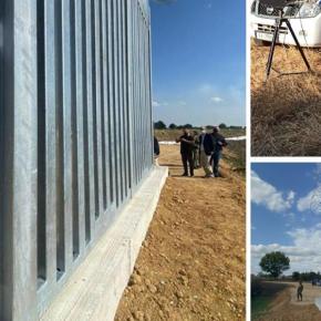 Θωρακίζεται ο Έβρος: Δείτε εικόνες από την πρόοδο του νέου&nbsp;φράκτη