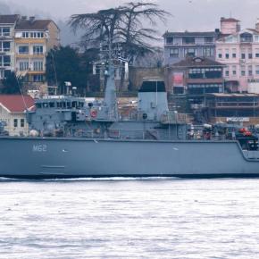 Ελληνικό ναρκαλιευτικό στα Δαρδανέλια αρνήθηκε να υψώσει την τουρκική&nbsp;σημαία