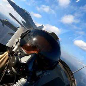 Ελληνικά και αμερικανικά μαχητικά σε σενάρια πολέμου: Ανησυχία Τούρκων με τις&nbsp;εικόνες