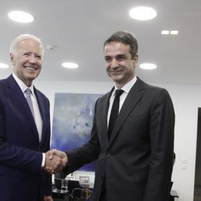 Ολοκληρώθηκε η τηλεφωνική επικοινωνία Μπάιντεν-Μητσοτάκη –