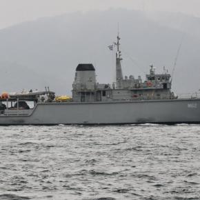 Ελληνικό ναρκαλιευτικό αρνήθηκε ξανά να υψώσει την τουρκική σημαία στα&nbsp;Δαρδανέλια