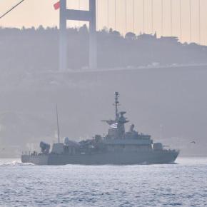 ΤΠΚ Κρυσταλλίδης: Η ελληνική πυραυλάκατος κυματίζει υπερήφανα τη γαλανόλευκη στα Στενά του&nbsp;Βοσπόρου